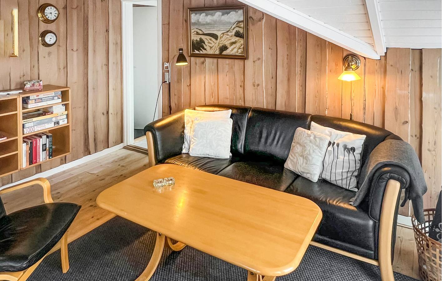 Ferienhaus für 4 Personen mit Terrasse in Bjerregård, Holmsland Klit