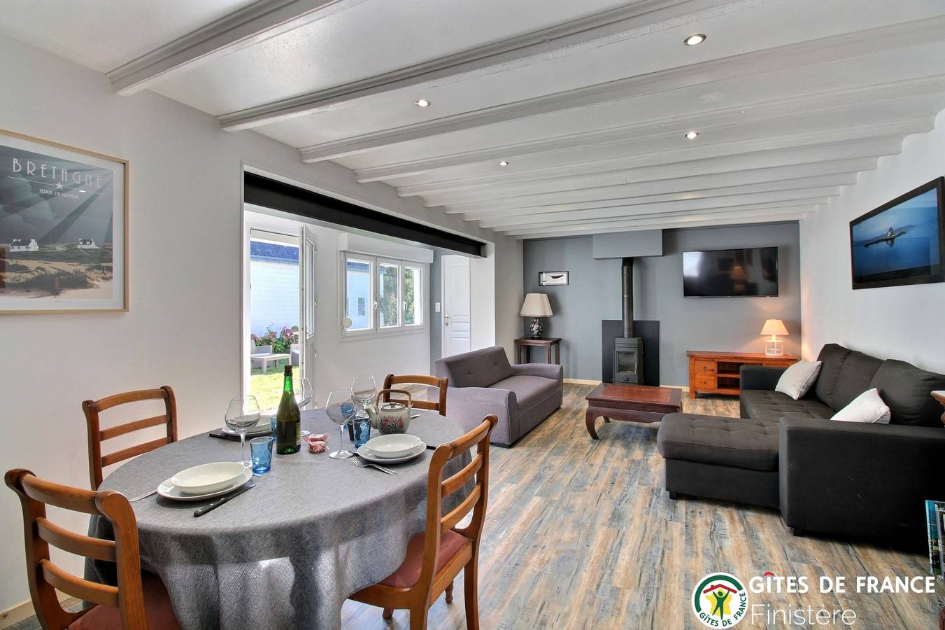 Gîte de Bellevue in Moëlan-sur-Mer, Côte de Cornouaille
