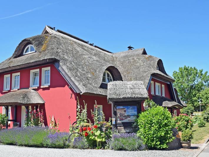Ferienwohnung für 2 Personen, mit Terrasse und Garten am Greifswalder Bodden