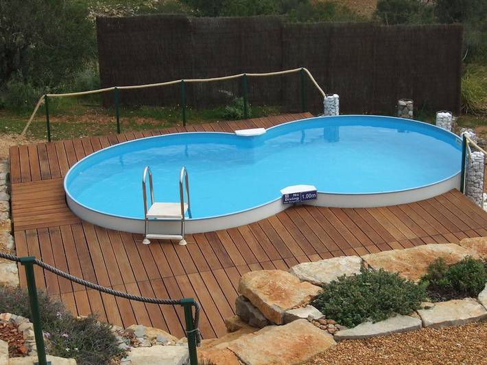 Ferienhaus für 4 Personen, mit Terrasse und Pool sowie Garten in Faro - 3
