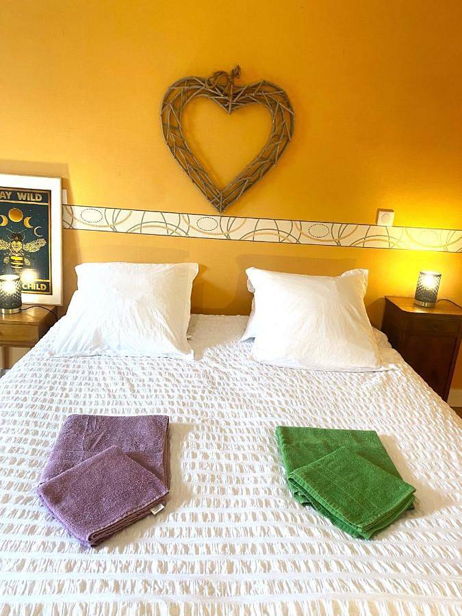 Chambre d’hôte pour 2 personnes, avec Terrasse ainsi que Jardin et Vue