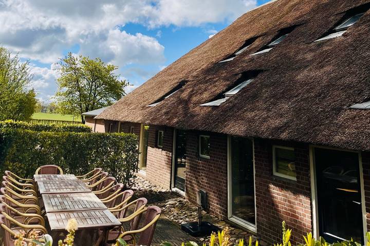 Vakantieappartement voor 9 personen, met Terras en Tuin in Havelte