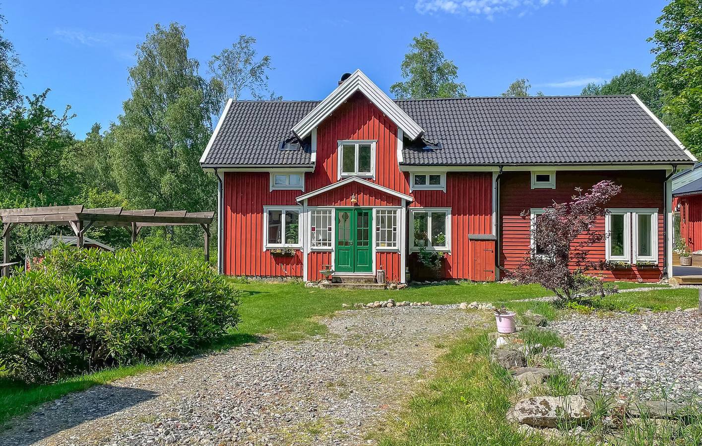 Hus för 6 Personer med trädgård in Borås, Västergötland