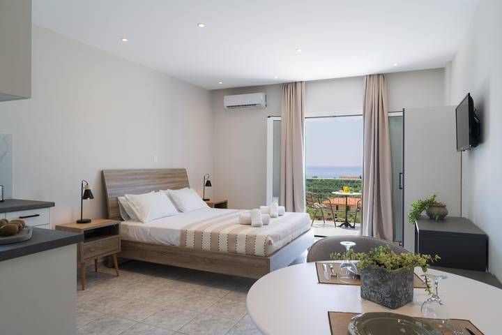 Διαμερίσματα διακοπών για 2 άτομα, με ταράτσα και κήπο, με κατοικίδια ζώα στα Μουσάτα