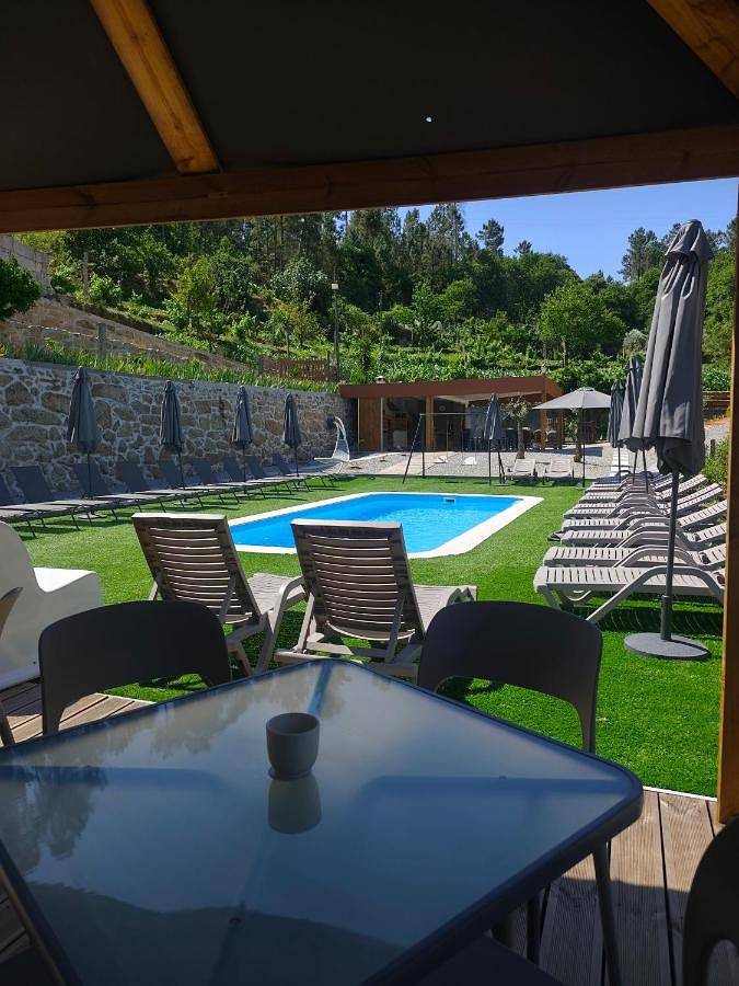 Apartamento de férias para 4 pessoas, com Varanda e Terraço e ainda Jardim and Piscina em São Pedro do Sul