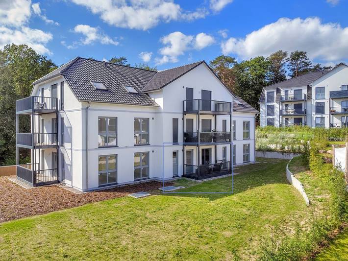 Ferienwohnung für 3 Personen, mit Balkon und Sauna in Kölpinsee - 2