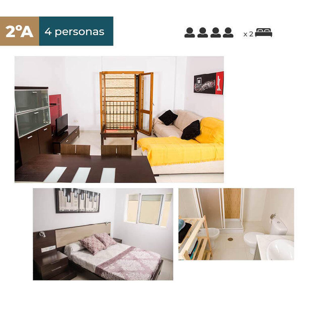Apartamento entero, Apto. Centro Histórico | 2A | 4 pax. in Cartagena, Costa Cálida