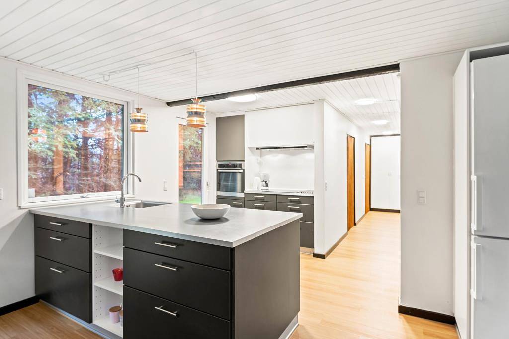 Klassisches Ferienhaus mit Holzofen in Lodberg Hede in Lodbjerg Hede, Ringkøbing