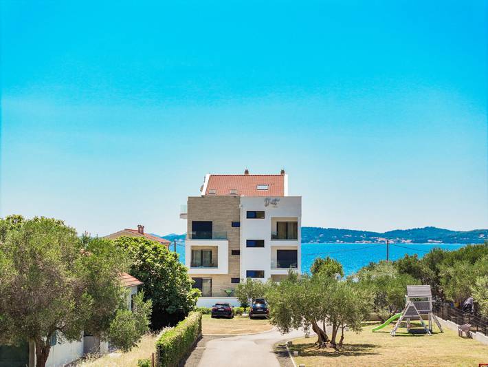 Ferienwohnung für 4 Personen, mit Balkon und Garten, kinderfreundlich in Bibinje - 4