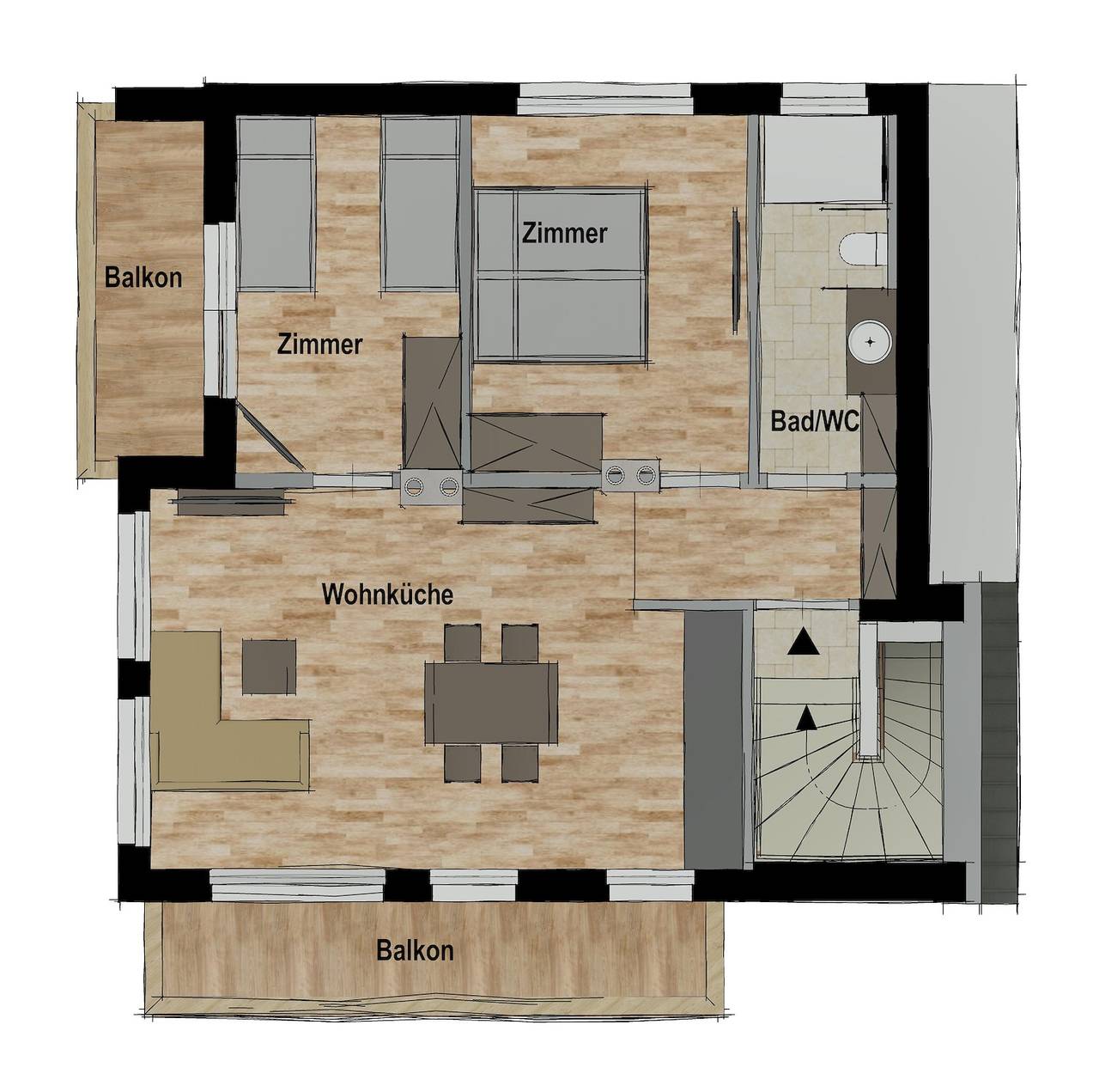 Ganze Ferienwohnung, Ferienwohnung Heimatblick in Tuxer Alpen, Schlitters