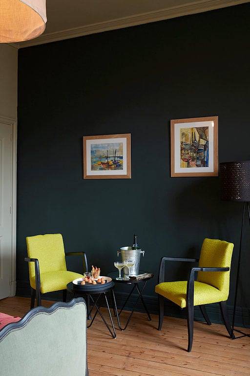 O Dela De L'O, le 64 - Maison d'hôtes de charme - Chambre Verte Valleuse in Eu, Région de Dieppe