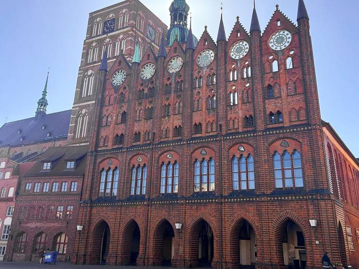 Ferienwohnung für 3 Personen, mit Terrasse und Garten in Stralsund - 4