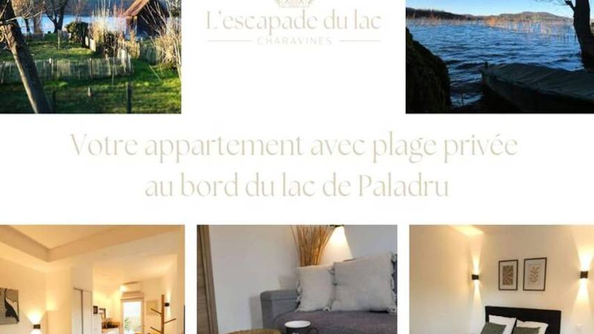 Gîte pour 3 personnes, avec balcon dans Lac de Paladru - 2