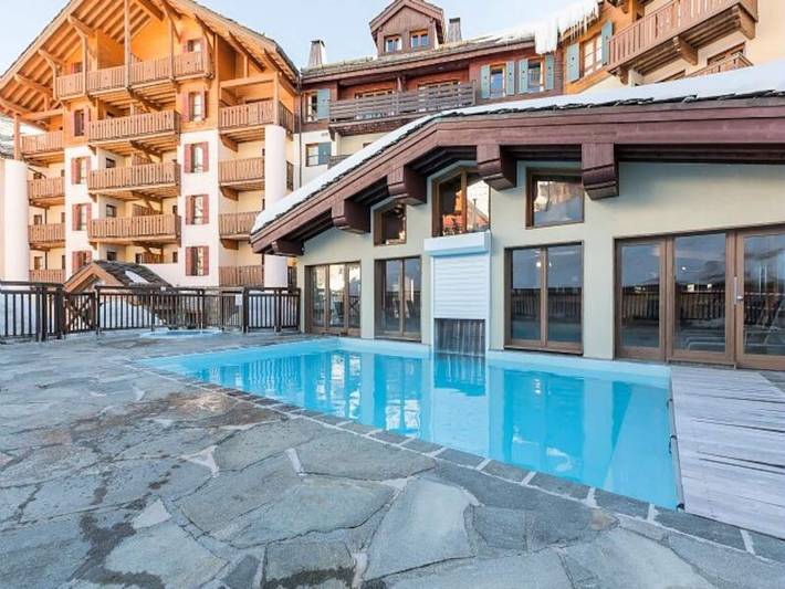 Appartement de vacances pour 4 personnes, avec sauna ainsi que piscine et balcon, adapté aux familles