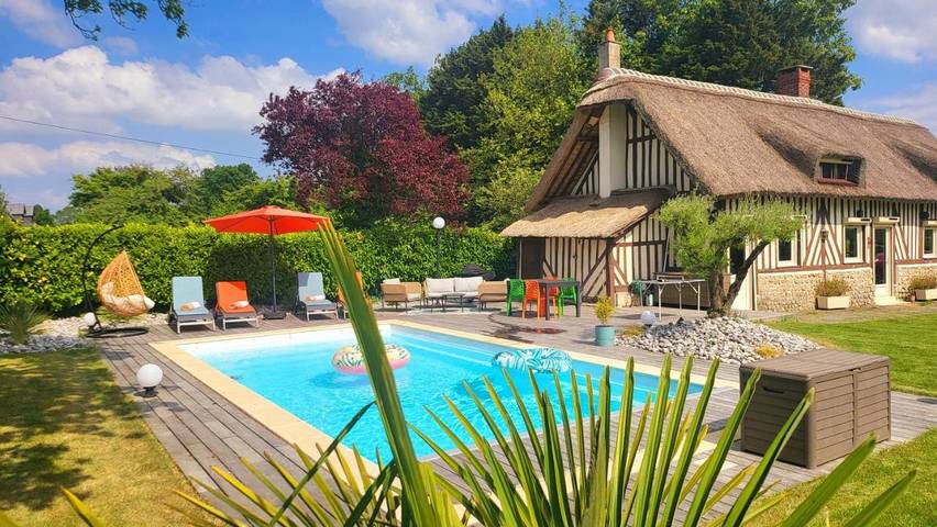 Maison de vacances pour 8 personnes, avec jardin et piscine, animaux acceptés - 1