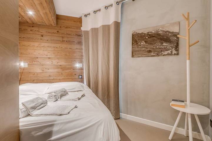 Ganze Wohnung, Renovierte 2-Zimmer-Wohnung für 4 Pers in Tignes mit Süd-Balkon in Tignes, Vanoise-Massiv
