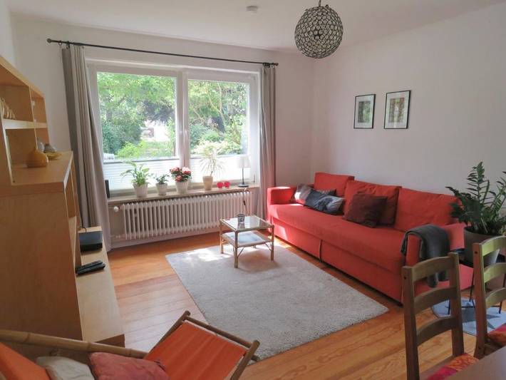 Ferienhaus für 4 Personen, mit Terrasse und Garten