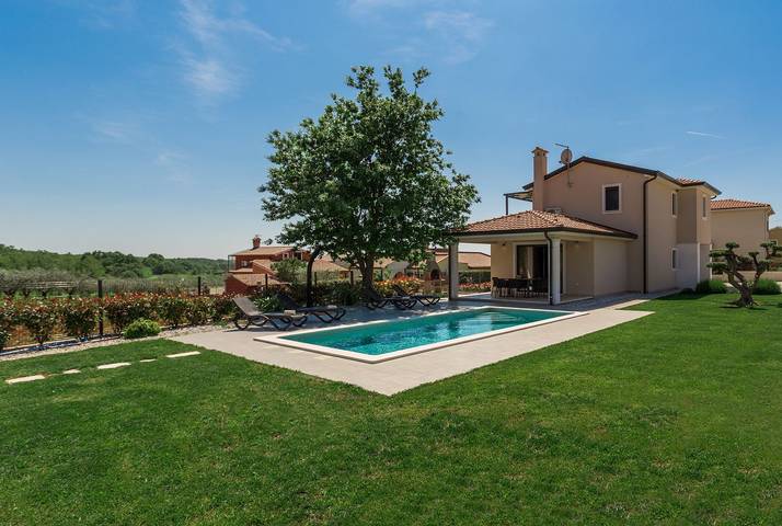 Ferienhaus für 6 Personen, mit Terrasse und Pool sowie Garten, mit Haustier in Porec und Umgebung - 4