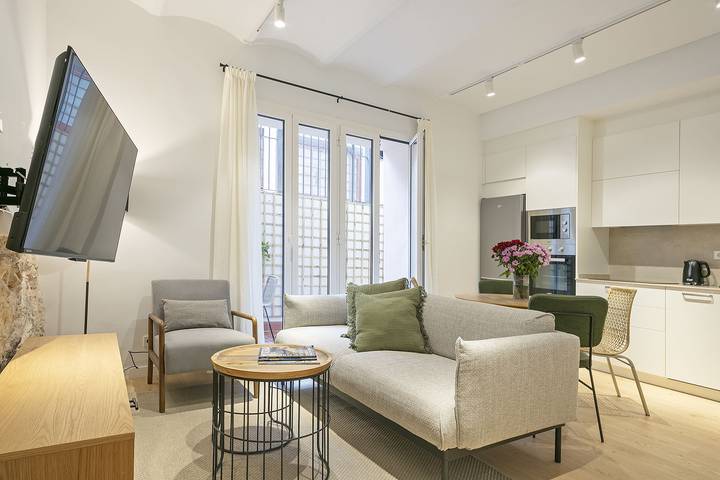 Ferielejlighed for 4 personer, med balkon i Barcelona