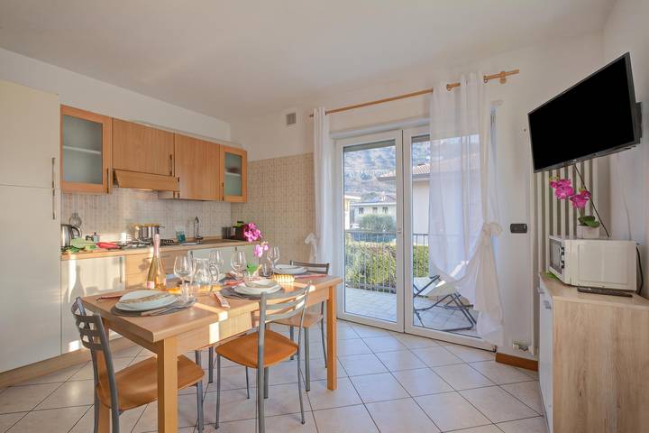 Ferienwohnung für 6 Personen, mit Balkon und Terrasse sowie Kinderpool in Torbole - 3