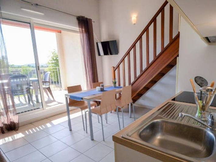 Appartement de vacances pour 4 personnes, avec Balcon et Bassin pour enfant à Azille