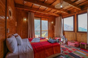 Chambre d’hôte pour 2 personnes, avec vue et jardin, adapté aux familles dans Imlil