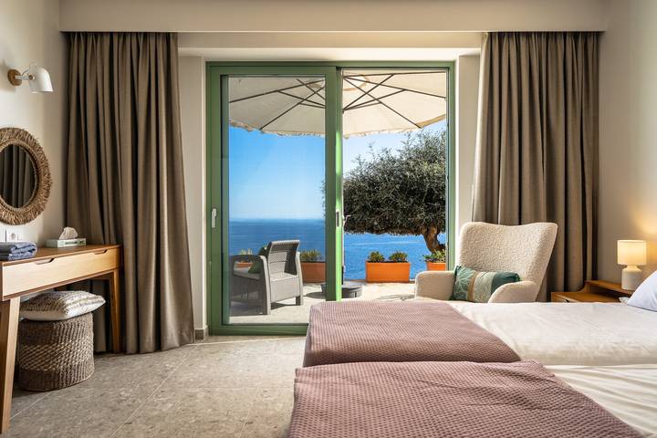 Ganze Wohnung, Ferienwohnung "Joy Breeze" mit Meerblick, Balkonen & Wlan in Skala, Kefalonia