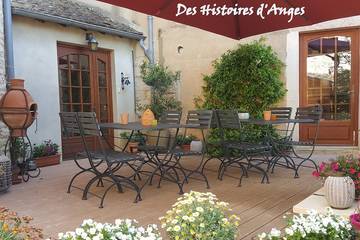 Gîte pour 3 personnes, avec jardin ainsi que jacuzzi et terrasse à Tournus
