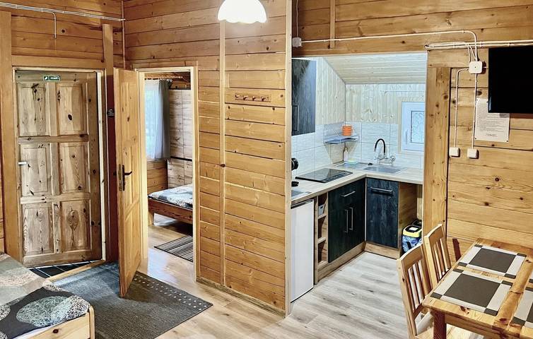 Ferienhaus für 6 Personen mit Terrasse in Polańczyk, Karpaten (Polen)