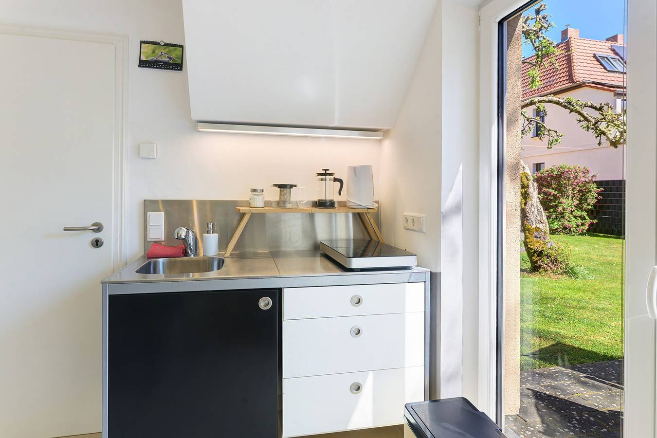 Ferienhaus 'Belvedere-Remise' mit privater Terrasse, Gemeinschaftsgarten und Wlan in Weimar, Weimarer Land