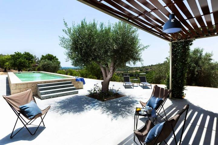 Agriturismo per 2 persone, con Terrazza e Giardino nonché Piscina e Panorama a Noto