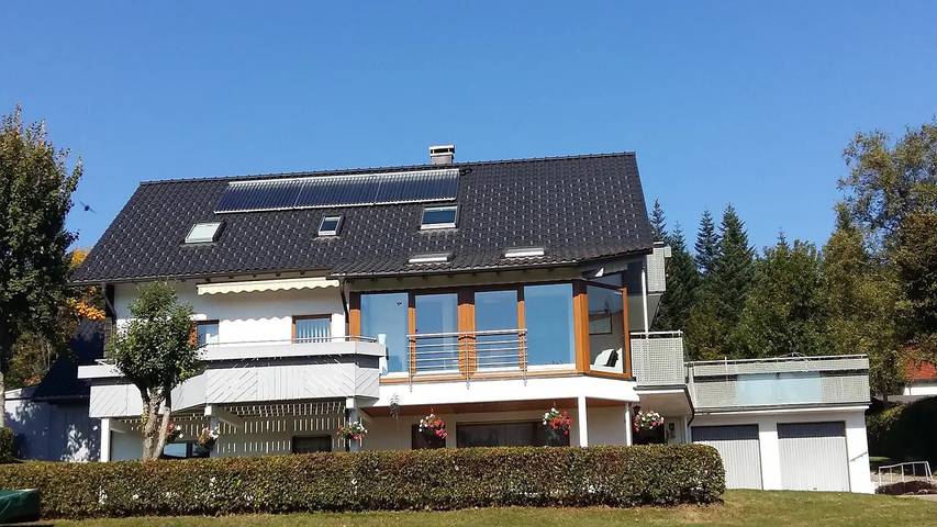 Ferienwohnung für 3 Personen, mit Garten