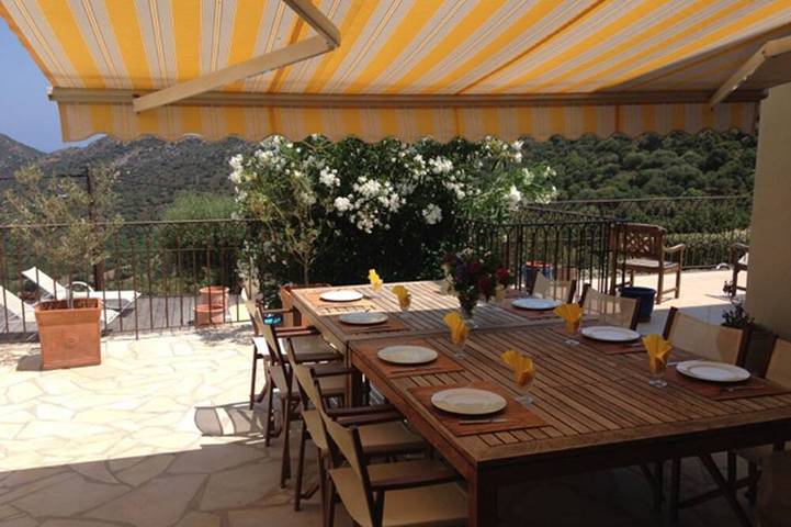 Villa for 8 people, with terrace in Monticello