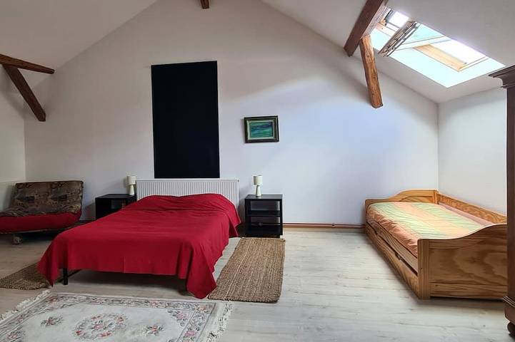 Gîte pour 5 personnes, avec jardin ainsi que jacuzzi et terrasse à Saint-Nabor - 4