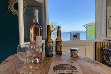 Gîte pour 3 personnes, avec jardin et terrasse, animaux acceptés dans Plage La Capte
