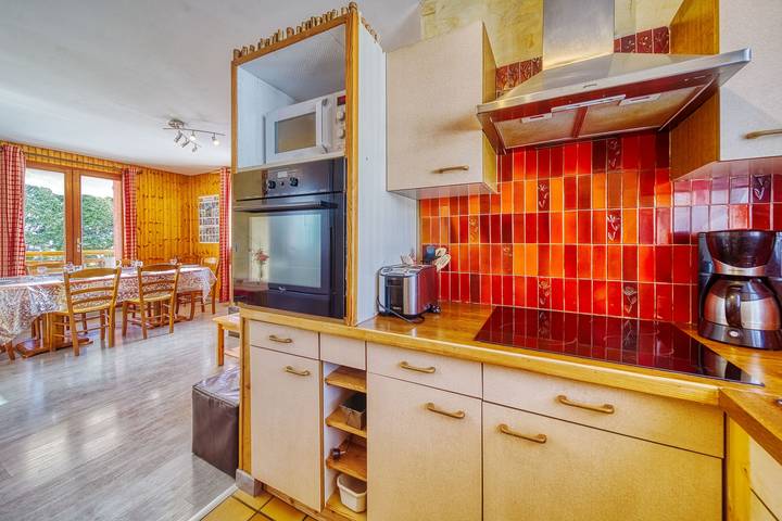 Chalet pour 8 personnes, avec balcon et jardin dans Les Sybelles - 4