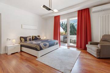Gîte pour 2 personnes, avec balcon et jardin à Gravellona Toce