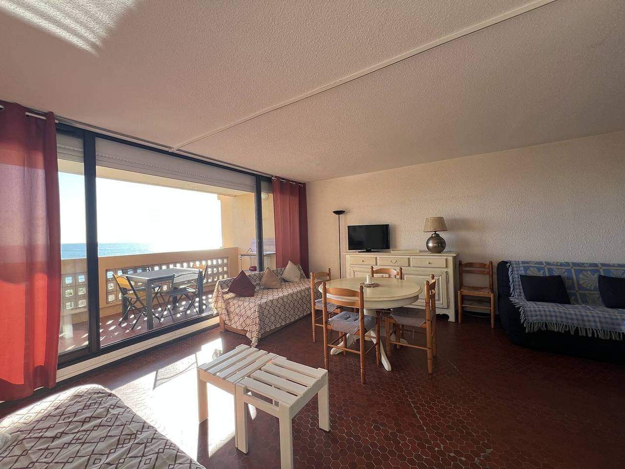 Appartement entier, Appartement T2 Climatisé avec Piscine, Terrasse et Accès Direct Plage, 4 Couchages – Le Barcarès in Le Barcarès, Côte d'Améthyste