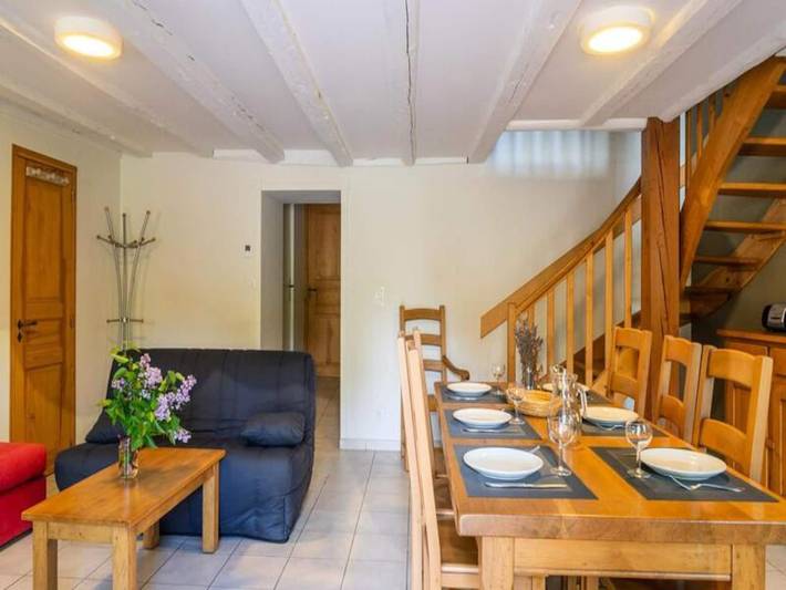 Gîte pour 8 personnes, avec jacuzzi et piscine ainsi que terrasse et sauna, adapté aux familles à Saint-Amans - 3