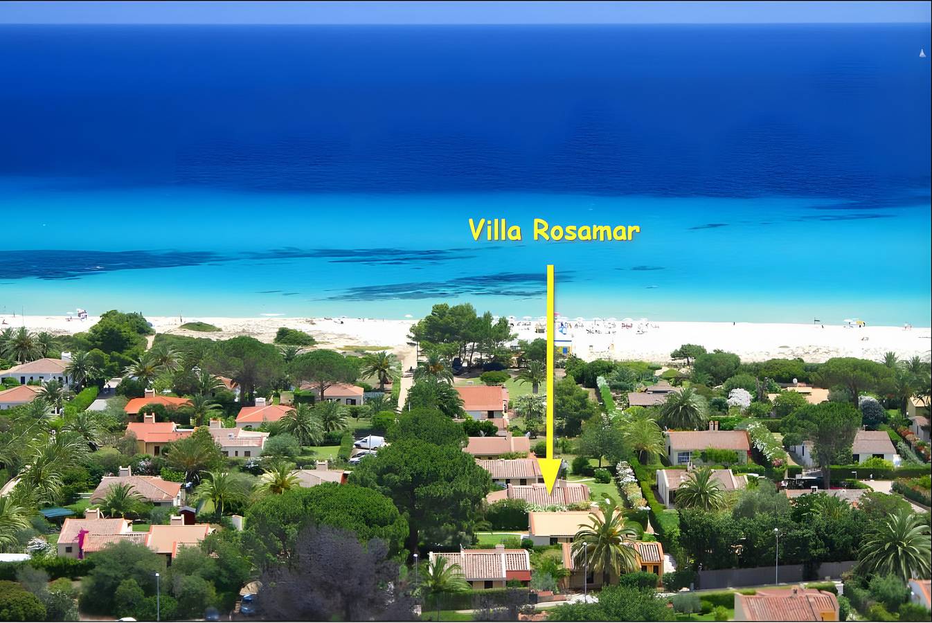 Villa Rosamar – Strandvilla für 8 Personen an der Costa Rei in Costa Rei, Muravera