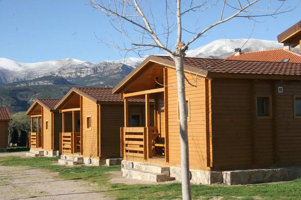 Camping Cañones de Guara y Formiga in Casbas de Huesca, Aragonese Pyrenees
