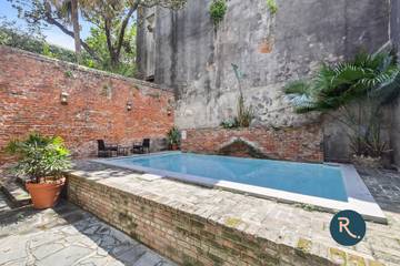Gîte pour 4 personnes, avec balcon et piscine, adapté aux familles à New Orleans