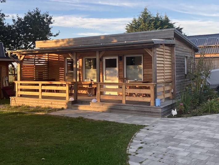 Bungalow für 2 Personen, mit Terrasse