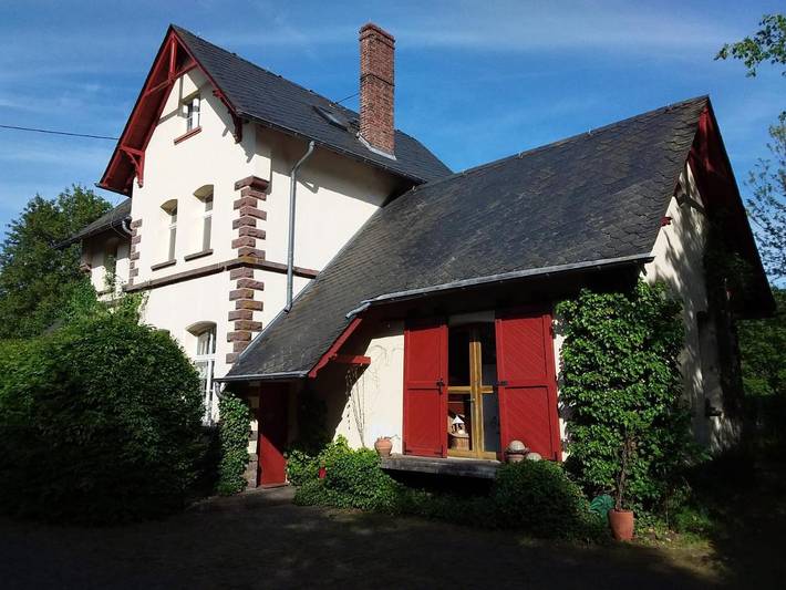 Ferienhaus für 7 Personen, mit Ausblick und Garten