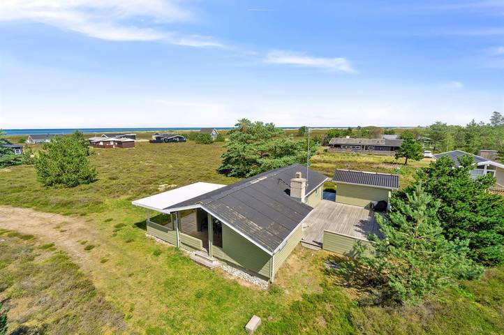 Ferienhaus mit Meerblick für 6 Personen, mit Terrasse auf Læsø