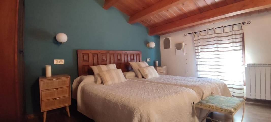 Casa rural para 12 personas, con vistas y jardín, Se admiten mascotas en Campo de Belchite - 3