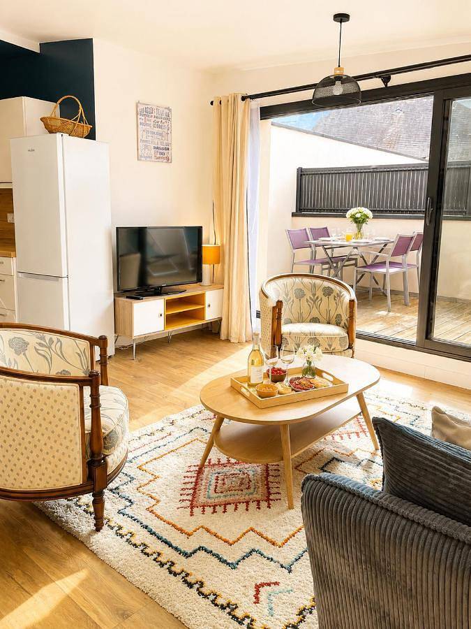 Gîte pour 4 personnes, avec terrasse dans Office De Tourisme D Auray - 4