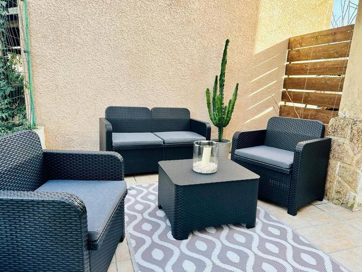 Location de vacances pour 4 personnes, avec Terrasse à Vinon-sur-Verdon