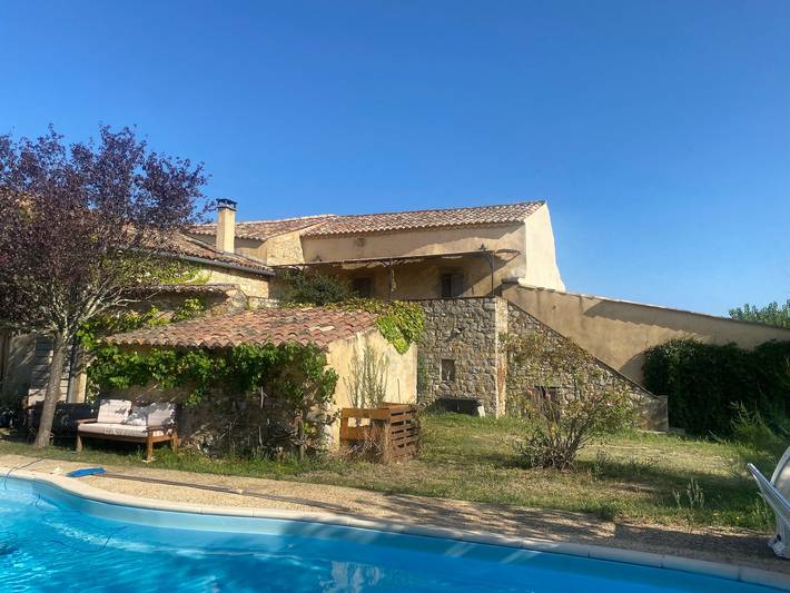 Le Mas de Peyraube - De Olijfboog in Bessas, Ardèche