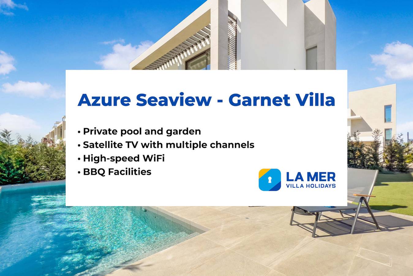 Azure Seaview - Garnet Villa in Kapari, Südzypern